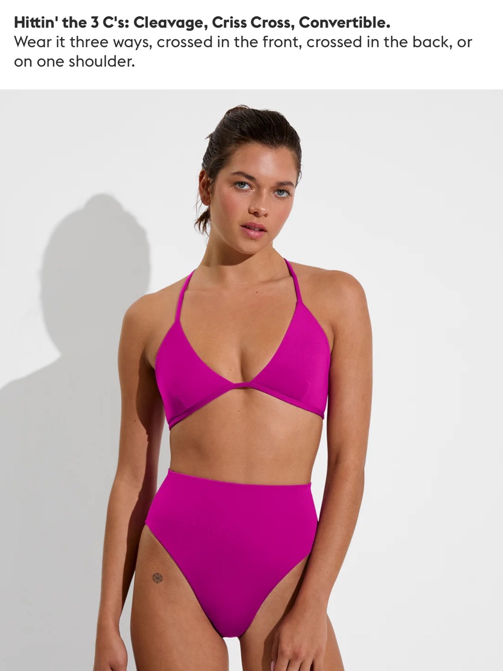 LOF reef top w hi hi bottom in aloha (Women's Swim)